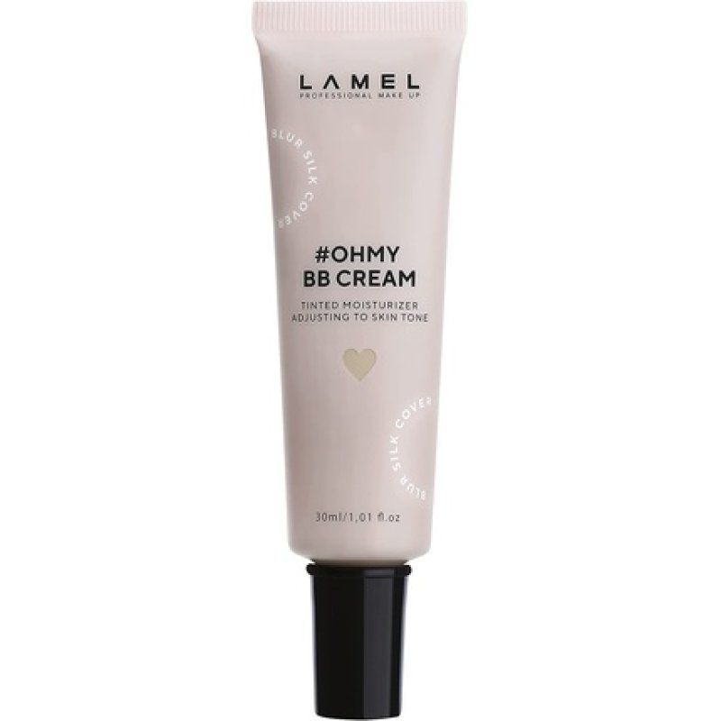 Lamel Oh My BB Cream Long-Lasting Foundation Corrects Skin and Adds Color Warm Beige N. 402