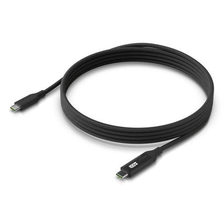 Ubiquiti UACC-Cable-USB-100W-2M-BK câble USB USB C Noir, Gris