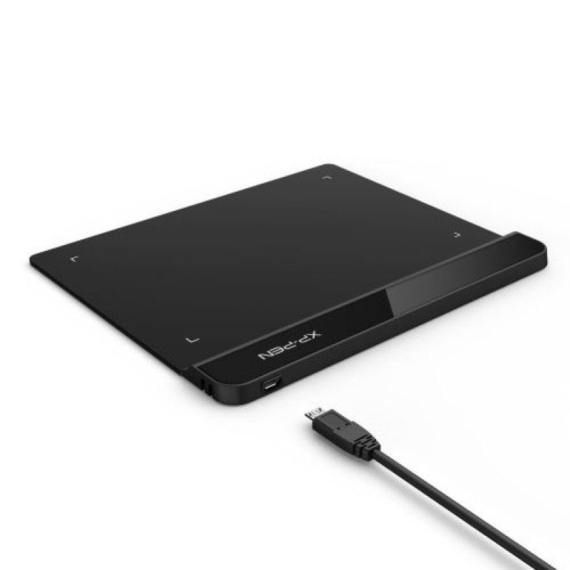 XPPen Star G640 tablette graphique Noir 5080 lpi 190 x 162 mm USB