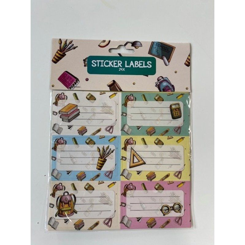 Name labels - School motifs (1337)