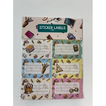 Name labels - School motifs (1337)