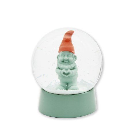 Winkee - Snow Globe Gnome Heart - Light Green - Compact