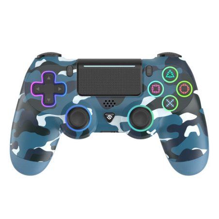 Spawn - Playpro 4 Wireless Gamepad - Blue Camo (PS4/PC/Mobile)