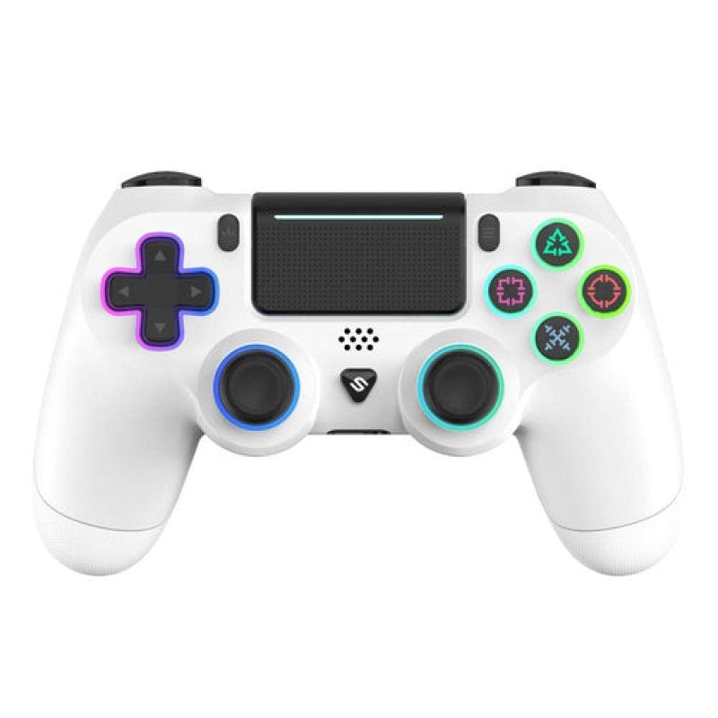 Spawn - Playpro 4 Wireless Gamepad - White (PS4/PC/Mobile)