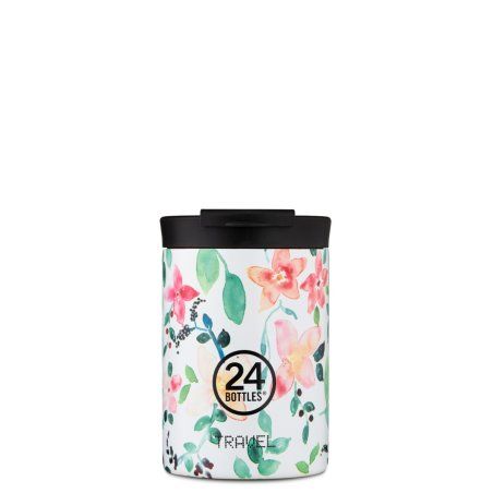 24Bottles - Travel Tumbler - Stone Finish - Little Buds - 350 ml