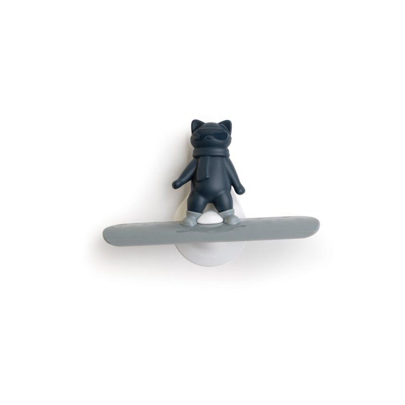 Ototo - Chill Cat Squeegee - Muted Grey and Dark Blue - Compact