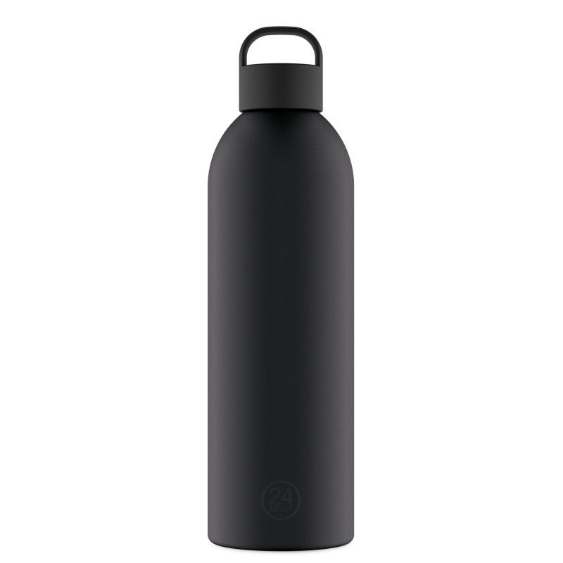 24Bottles 2245 drinking bottle Daily usage, Fitness 1500 ml Stainless steel Black