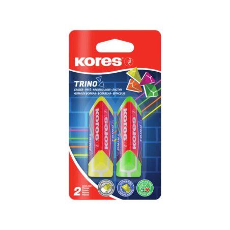 Kores - Trino Eraser - 2-pack (740523)