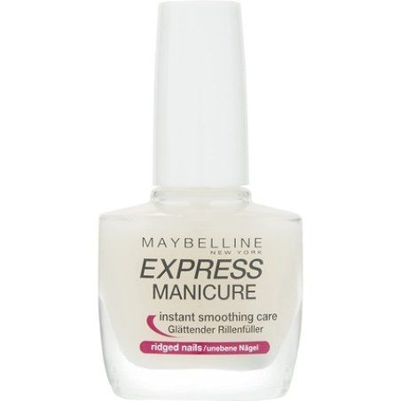 Maybelline New York Express Manicure Nail Polish Groove Pen/Basecoat Nail Polish Make-Up for Flat Nails 10ml