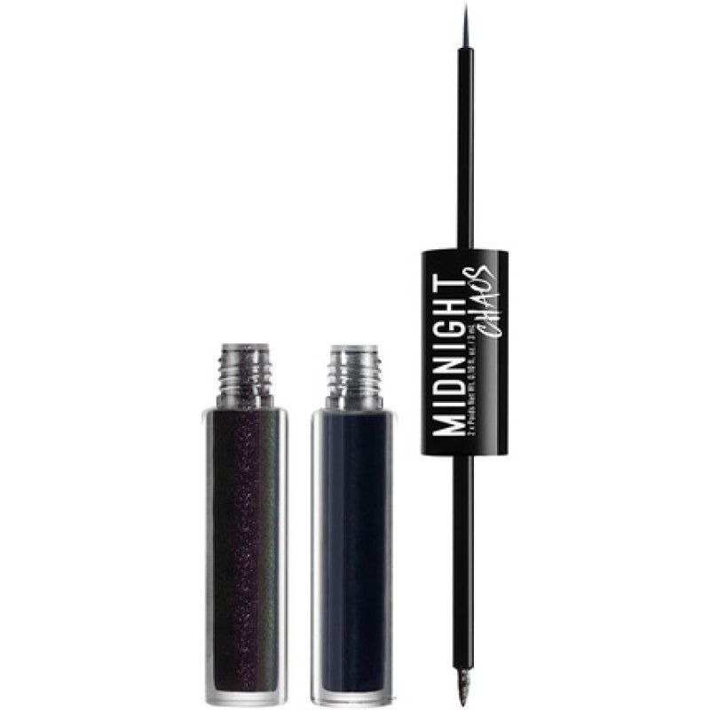 Nyx Professional Makeup Midnight Chaos Dualended Eyeliner Teal Metaphysical 02 Ounce