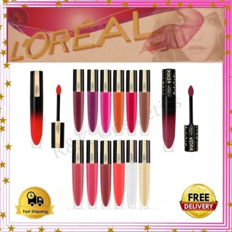 L'Oreal Lipstick Rouge Signature Liquid Lipstick Choose Your Shade