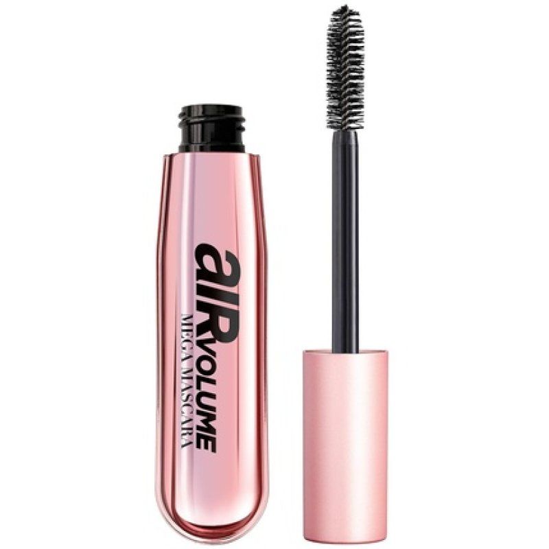 L'Oreal Paris Makeup Air Volume Mega Mascara Lightweight Long-lasting Volumizing Mascara 0.3 Fl Oz Washable Black Brown