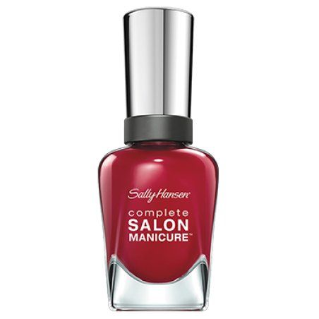 Sally Hansen Complete Salon Manicure Nail Polish Red-Handed Pink and Red Shades
