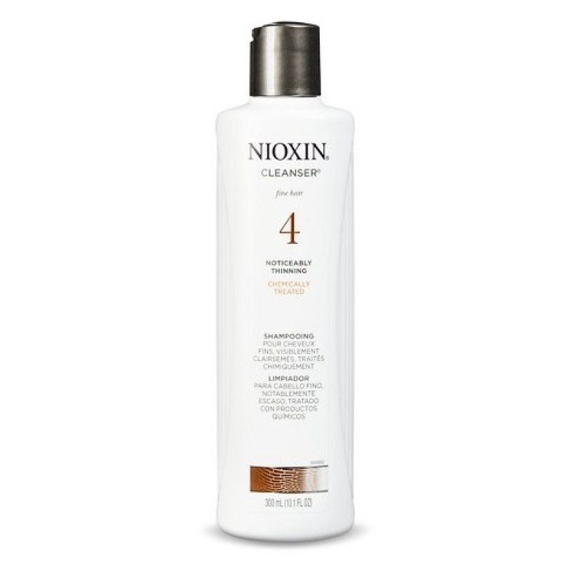 Nioxin Cleanser Shampoo System 4 300 ml Shampoing Professionnel Hommes