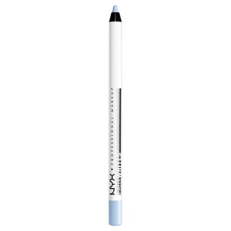 NYX PROFESSIONAL MAKEUP Faux Whites Eye Brightener Eyeliner Pencil Baby Powder Pale Blue 0.8 Fl Oz