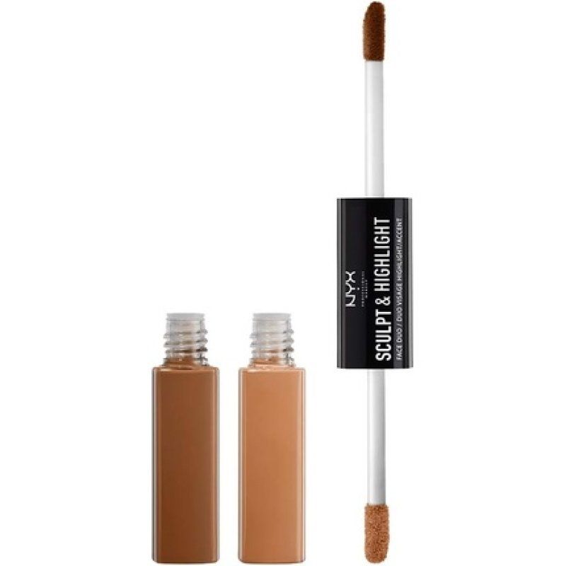 Nyx Professional Makeup Sculpt & Highlight Face Duo Cream Contour Chestnutsand 0021kg