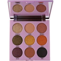 Profusion Mixed Metals Eyeshadow Palette 9 Shades Glam 175g