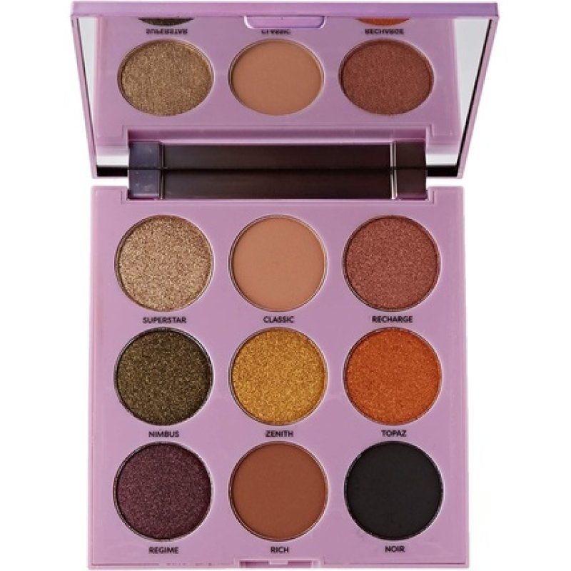 Profusion Mixed Metals Eyeshadow Palette 9 Shades Glam 175g
