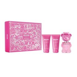 Set Moschino Toy 2 Bubble Gum, Femei, Eau de Toilette 50ml Lotiune pentru Corp 50ml Gel de Dus 50ml