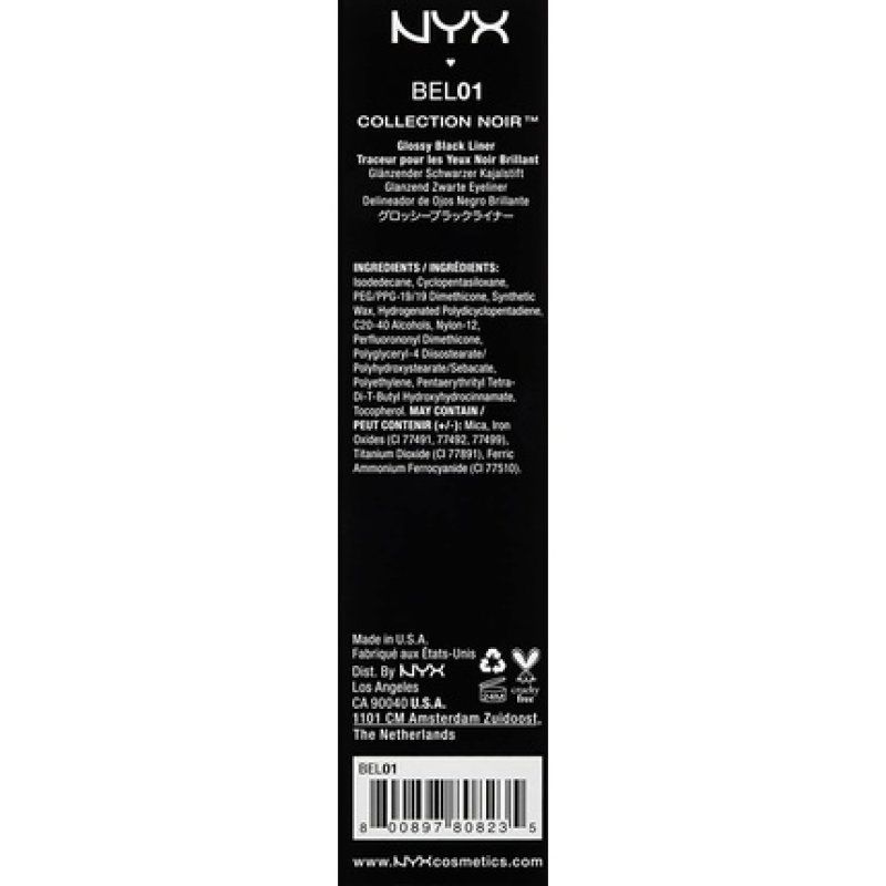 Nyx Professional Makeup Collection Noir Glossy Liner Black 0.01oz