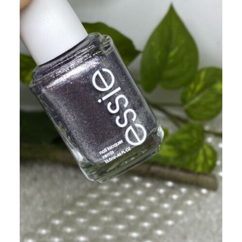 Essie Nail Lacquer Nail Polish No. 1658 SPELLS TROUBLE Silver 13.5ml