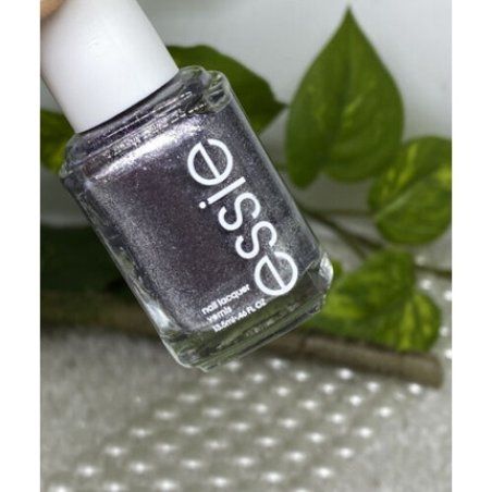 Essie Nail Lacquer Nail Polish No. 1658 SPELLS TROUBLE Silver 13.5ml