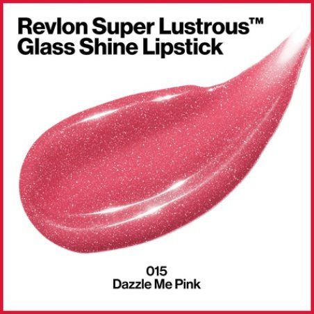 Revlon Super Lustrous Glass Shine Lipstick Flawless Moisturizing Lip Color with Aloe Hyaluronic Acid and Rose Quartz 1