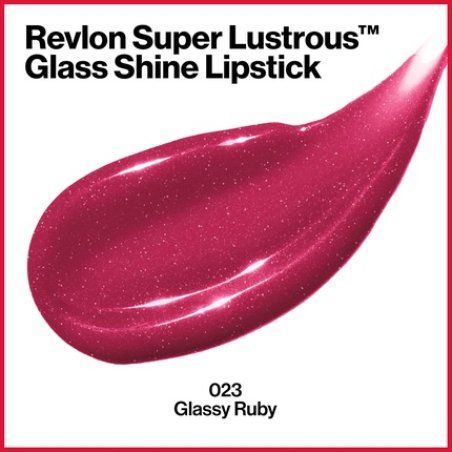 Revlon Super Lustrous Glass Shine Lipstick Glassy Ruby 025 011 Oz 31 G
