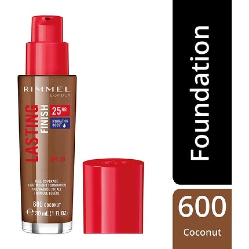Rimmel London Lasting Finish Foundation 600 Warm Coconut 30ml