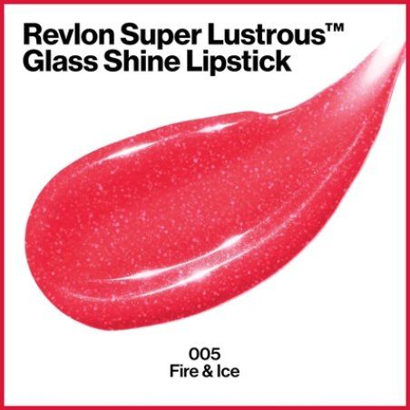 Revlon Super Lustrous Glass Shine Lipstick Fire and Ice 0.11 oz 3.1g