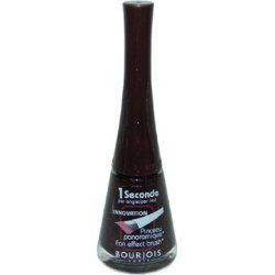 Bourjois 1 Seconde Nail Polish 9 Prune 8ml Black