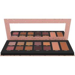 W7 Rose All Day Multiuse Face Palette Shades To Bronze Glow And Colour Flawless Longlasting Makeup