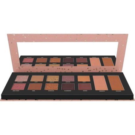 W7 Rose All Day Multiuse Face Palette Shades To Bronze Glow And Colour Flawless Longlasting Makeup