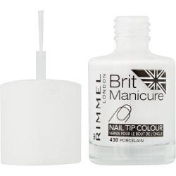 Rimmel Brit Manicure Nail Tip Colour Tom 430 Porcelan 12ml