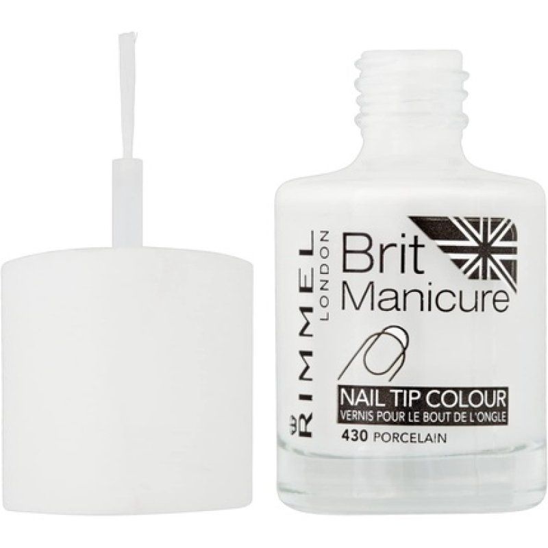 Rimmel Brit Manicure Nail Tip Colour Tom 430 Porcelan 12ml