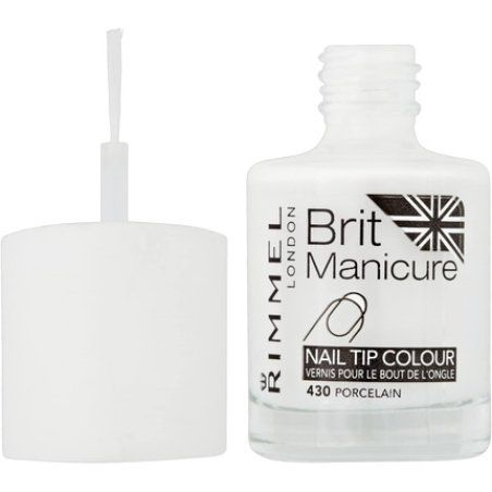 Rimmel Brit Manicure Nail Tip Colour Tom 430 Porcelan 12ml