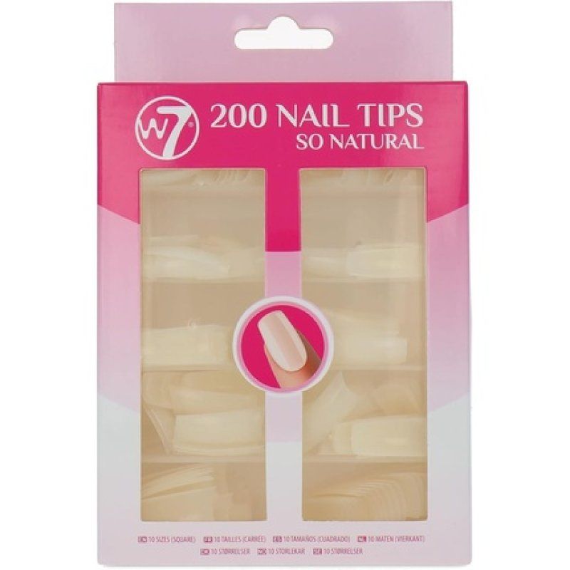 W7 200 Nail Tips So Natural