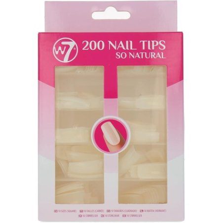 W7 200 Nail Tips So Natural