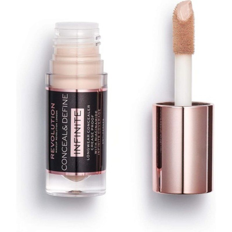 Revolution Conceal and Define Infinite Longwear Concealer 5ml C4