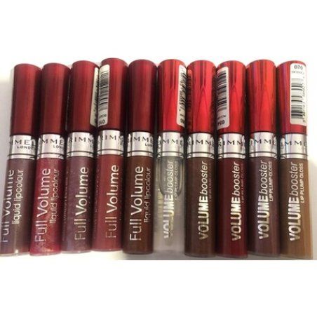 Rimmel Full Volume Booster Liquid Lip Color Plum Shine