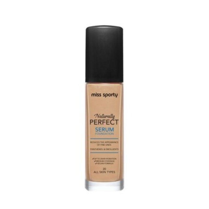 Naturally Perfect Moisturizing Serum Foundation 20 30ml Miss Sporty
