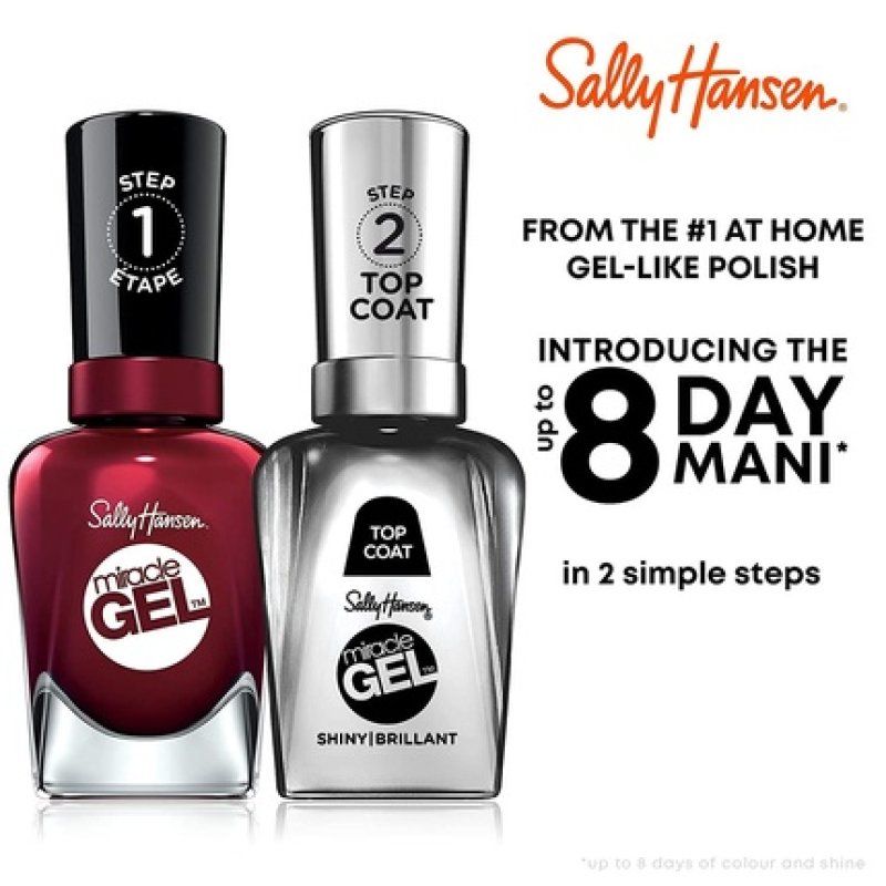 Disney's Sally Hansen Miracle Gel and Cruella Collection, The Devil as the Details - 5ml