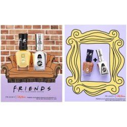 Sally Hansen Miracle Gel Nail Polish X Friends Collection Trio Set Stick To The Routine Yellow Taxi Shiny Top Coat