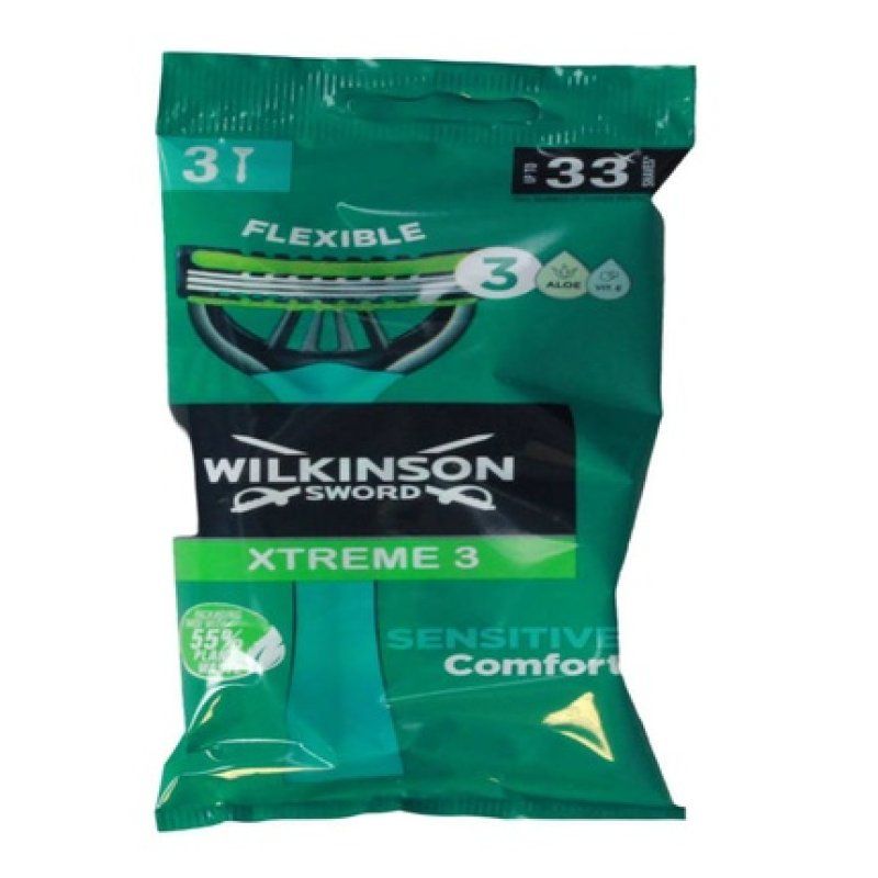Wilkinson Sword My Intuition Xtreme 3 Comfort Razor 4s