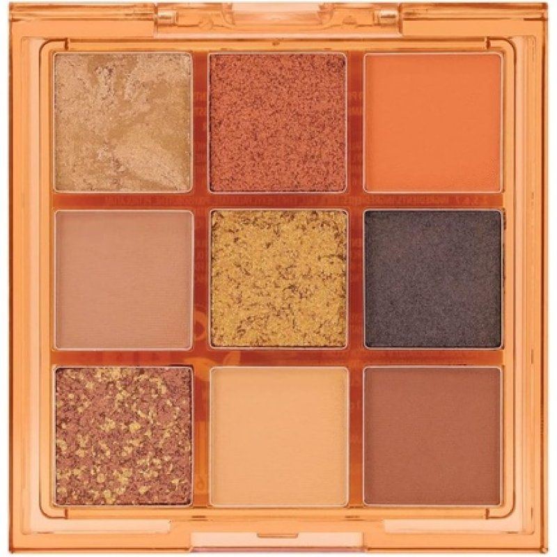 W7 Pressed Pigment Eyeshadow Palette Sweet Brown Sugar