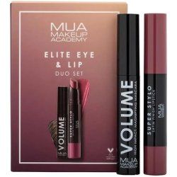 MUA Elite Eye & Lip Set Super Stylo Elite & Volume Mascara & Lipstick