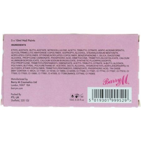 Barry M 5 Piece Nail Polish Gift Set