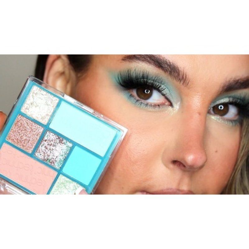 Technic Pressed Pigment Eyeshadow Palette Peppermint Cream