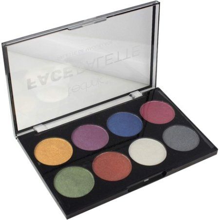 Technic Face Paint Palette Metallic Colors For Fancy Dress And Halloween