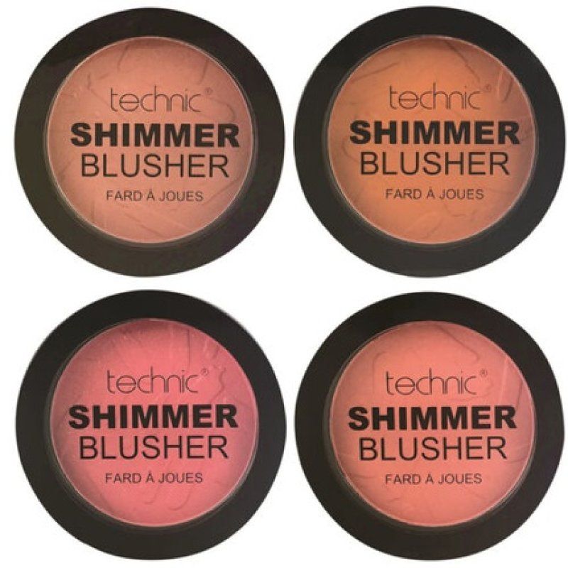 Technic Shimmer Blusher Powder Vegan Cheek Highlighter